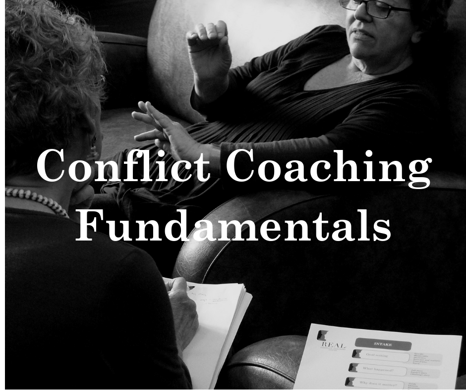 Conflict coaching fundamentals (Instalments)