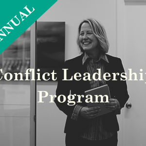 Conflict Leaders Program Annual Membership (paid monthly)