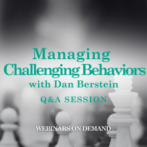 WOD Managing Challenging Behaviours Q&A